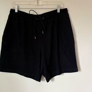 Women’s Black Drawstring Casual Shorts